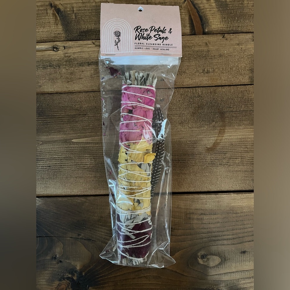 Rose Petals & White Sage Floral Cleansing Bundle
